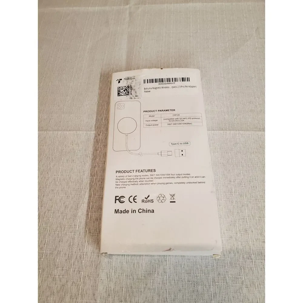 Wireless Magnetic Charger CW120 - White